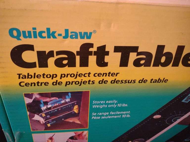 Wolfcraft Quick Draw table top craft table with original box Lil