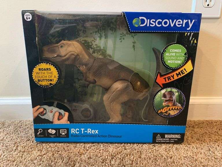 Discovery Wireless RemoteControl RC 16' TRex Dinosaur ROARS Lil