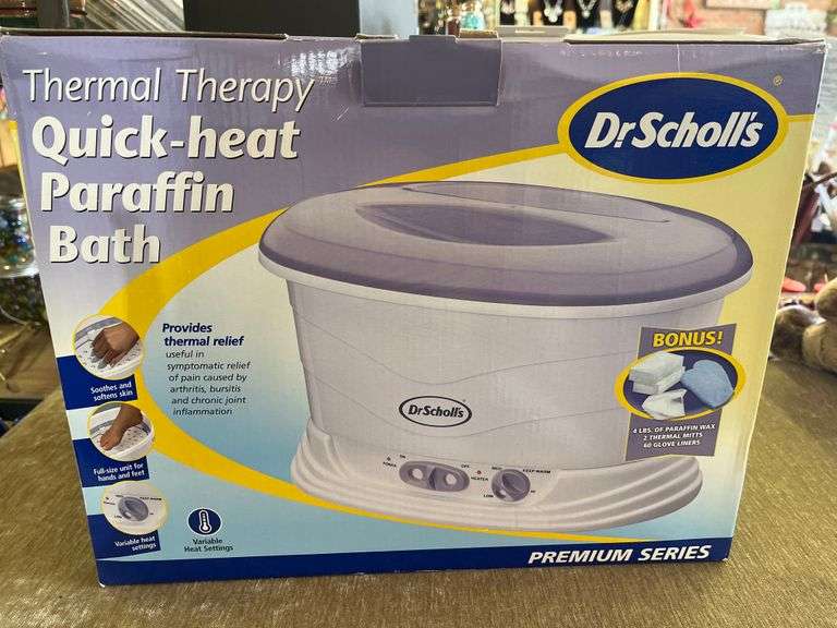 New in box Dr. Scholl’s paraffin bath for your feet or hands Lil