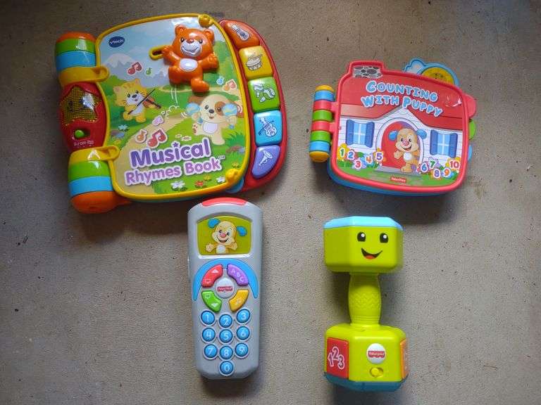 Fisher Price and VTech learning toys Lil Dusty Online Auctions All