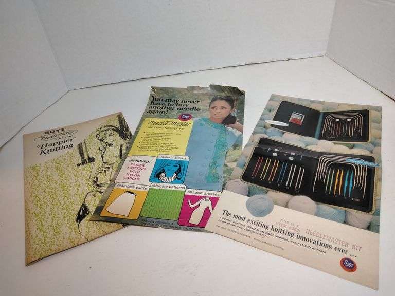 Boye Needle Master Kit Knitting Needle Set Complete Lil Dusty