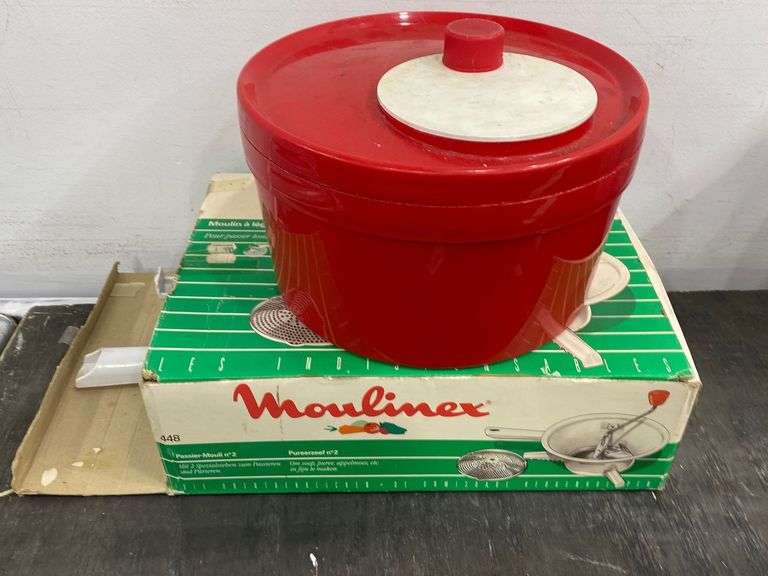 Moulinex vegetable mill and salad spinner. 2a Lil Dusty Online