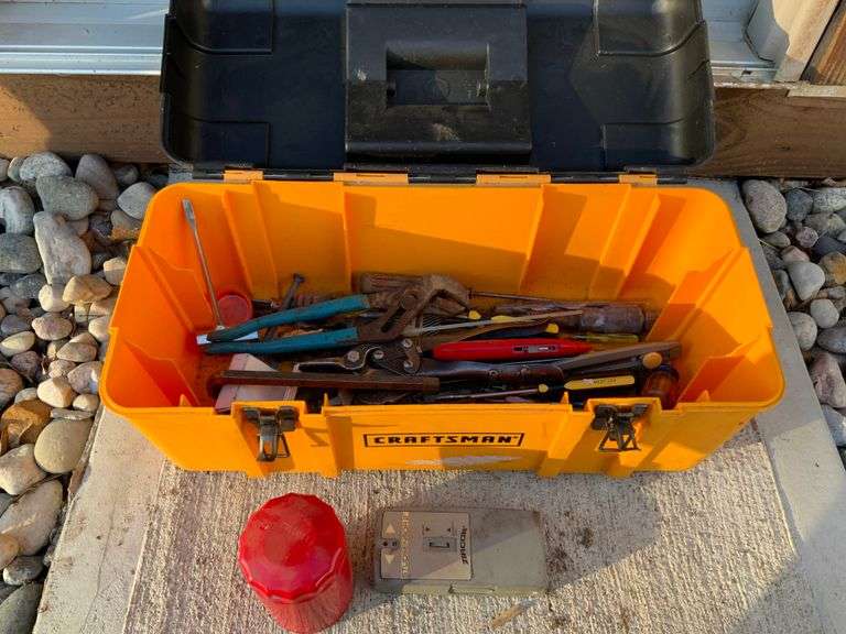 Craftsman toolbox with tools Lil Dusty Online Auctions All Estate