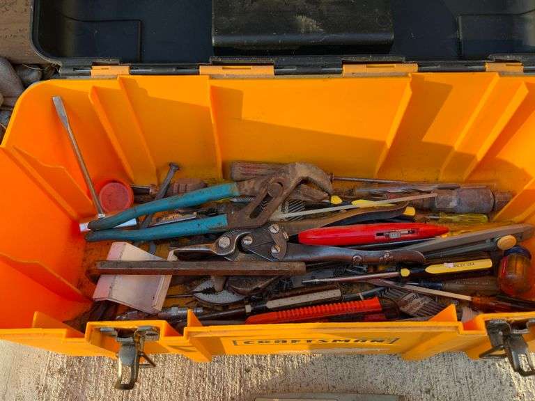 Craftsman toolbox with tools Lil Dusty Online Auctions All Estate