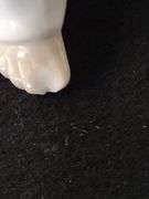 Llardo angel 6" tall small chip in the toes