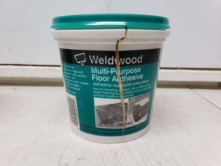 Weldwood MultiPurpose Floor Adhesive New Lil Dusty Online Auctions