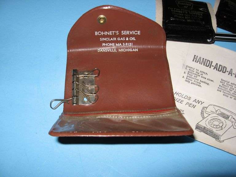 1965 SINCLAIR GAS STATION ITEMSDANSVILLE MICHIGAN Lil Dusty Online