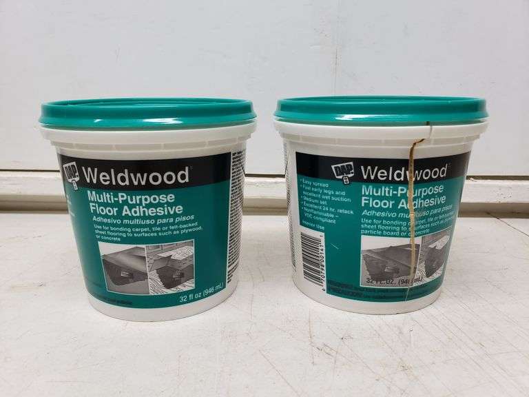 Weldwood MultiPurpose Floor Adhesive New Lil Dusty Online Auctions