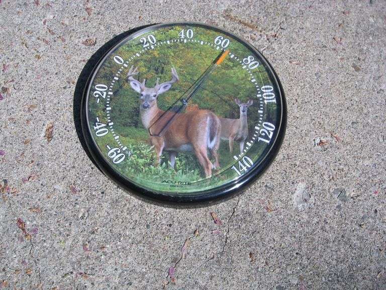 ACURITE THERMOMETER W/ BIG BUCK & DOEMADE IN USA Lil Dusty Online