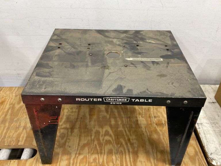 Craftsman router table 25168. 2d Lil Dusty Online Auctions All