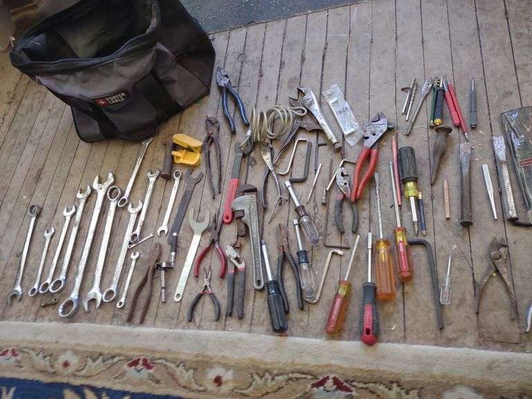 Lot D'outils D'occasion Aléatoires - Ensemble Complet, état Fonctionnel - Parfait Pour Bricoleur