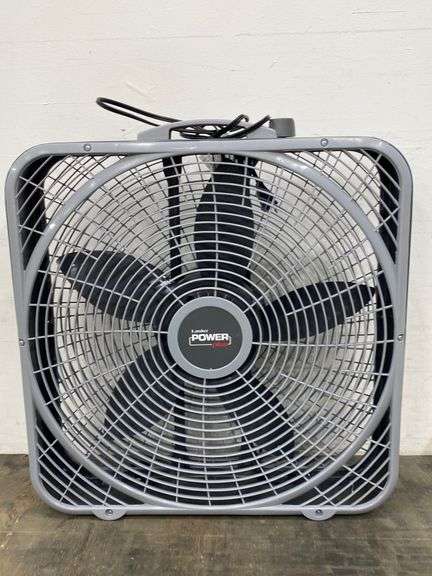 Lasko Power Plus box fan. 9c - Lil Dusty Online Auctions - All Estate  Services, LLC