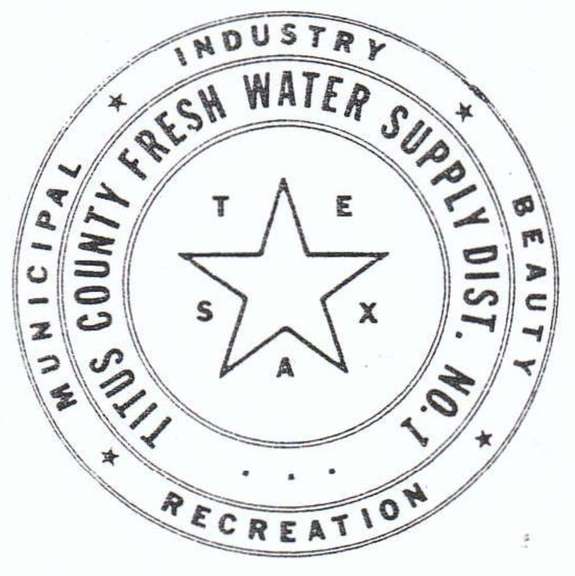 Titus County Fresh Water District (Mount Pleasant, Texas) - Closed