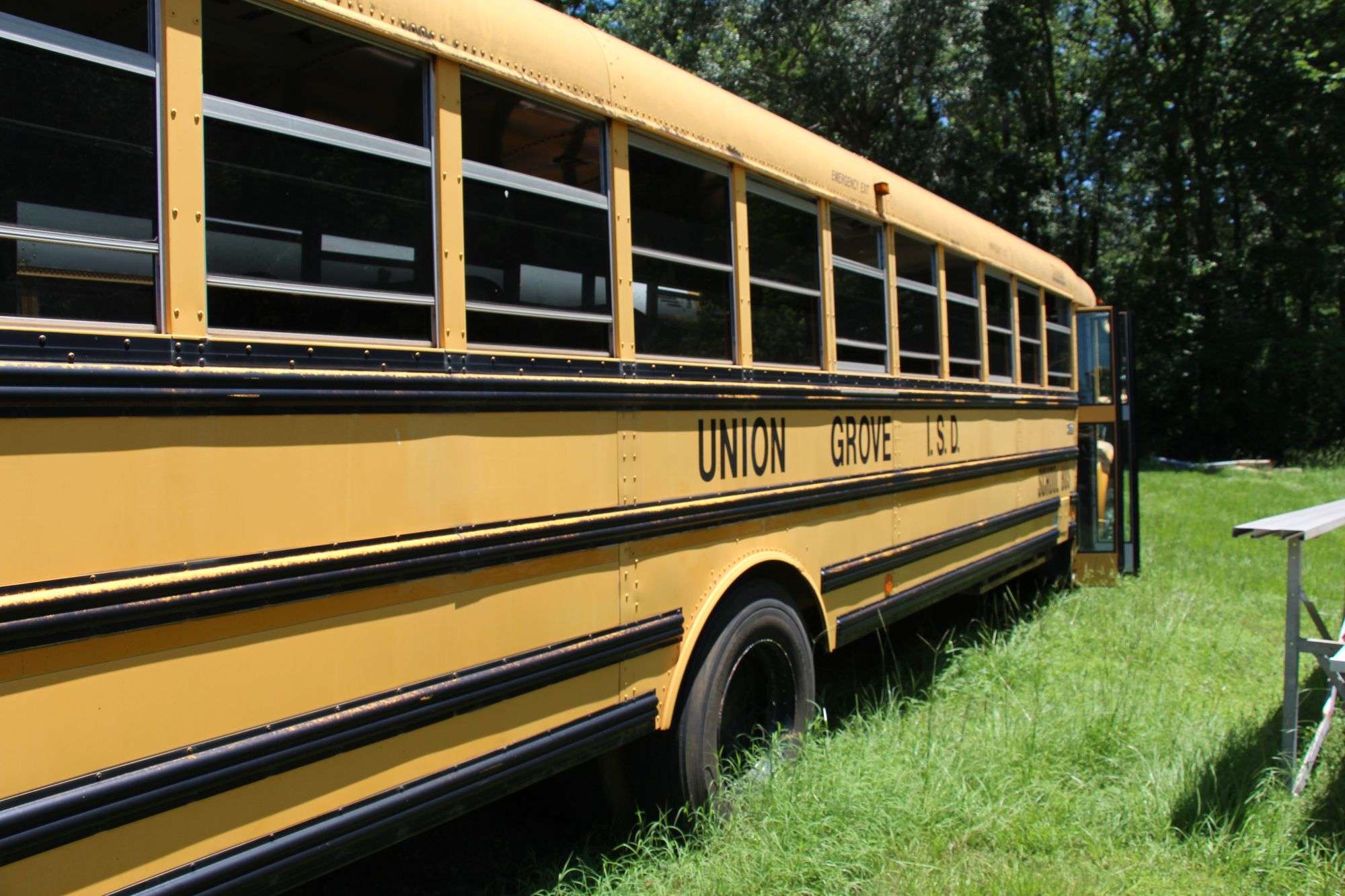 1996 THOMAS SCHOOL BUS - VIN: 1HVBBABN9TH348025 - Auctioneer Express display picture 1