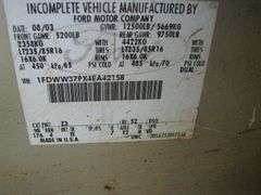 FORD F-350 4x4 TRUCK - VIN: 1FDWW37PX4EA42158