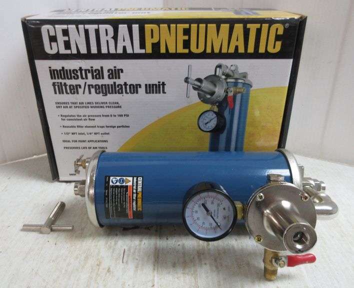 Central Pneumatic Industrial Air Filter/Regulator Unit Albrecht