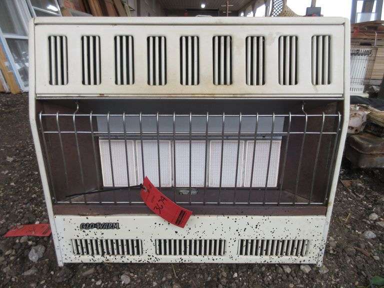 GlowWarm Propane Heater, LP Gas or Natural Gas Albrecht Auction Service