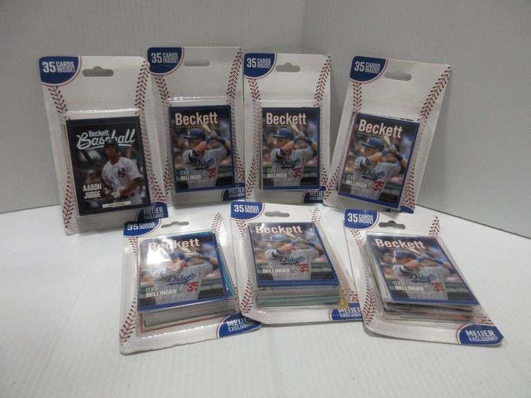 (7) 2019 Meijer Exclusive Baseball Cards, 35 Cards per Pack Albrecht