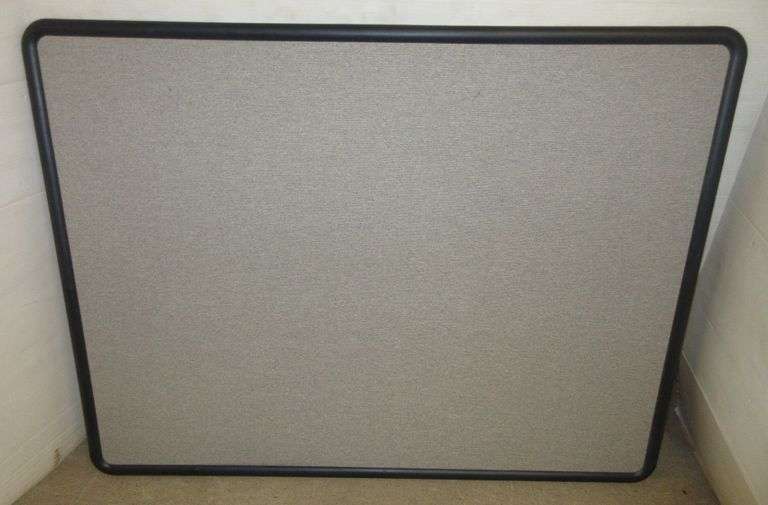 Extra Large Bulletin Board with Hangers on Back Albrecht Auction Service