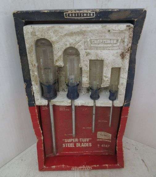Craftsman Screwdriver Set Albrecht Auction Service