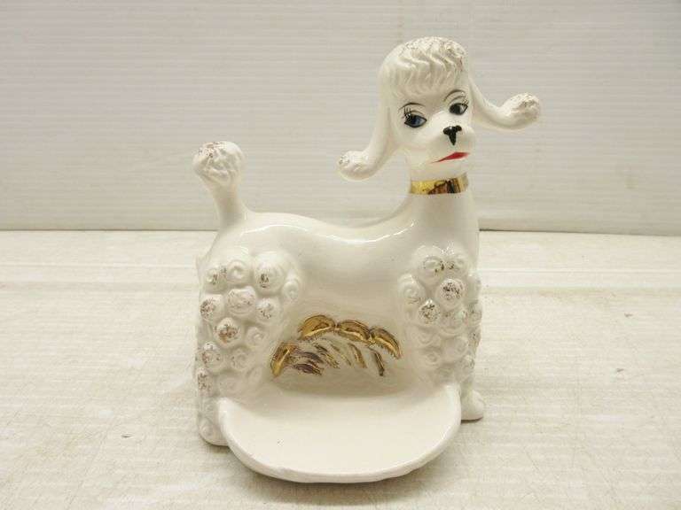 Vintage 1960 Poodle Lipstick Holder Albrecht Auction Service