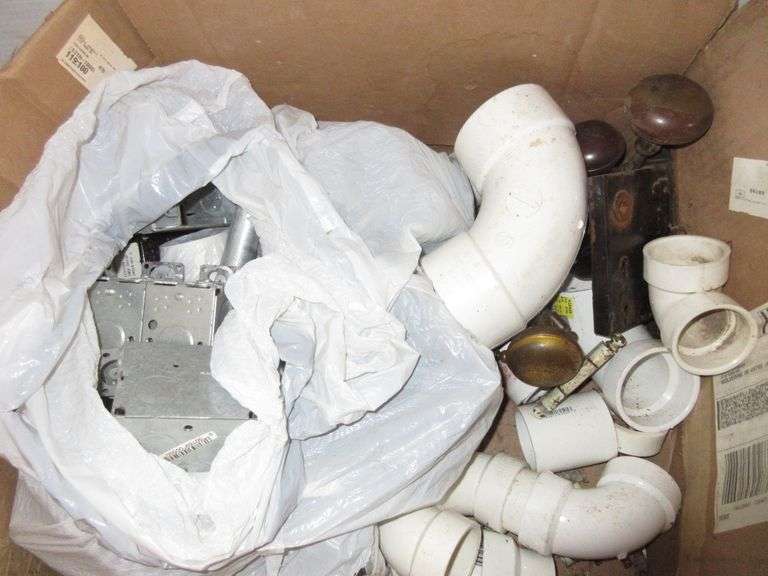 PVC Fittings, Electrical Boxes, Smoke Detector, and More Albrecht Auction Service