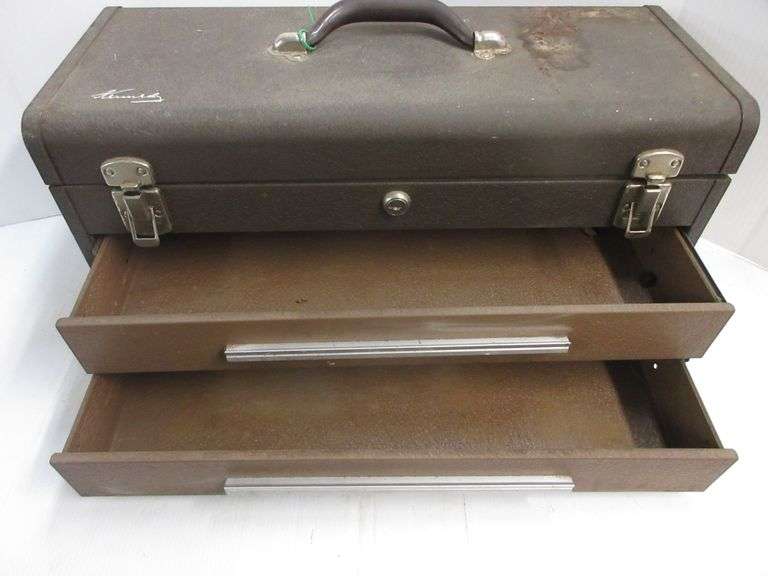 TwoDrawer Kennedy Tool Box Albrecht Auction Service