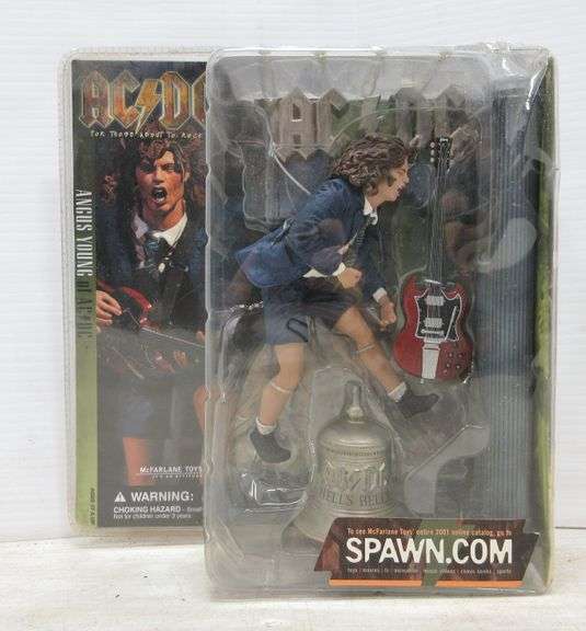 2001 AC/DC Angus Young Action Figure from McFarlane Toys, School Boy ...