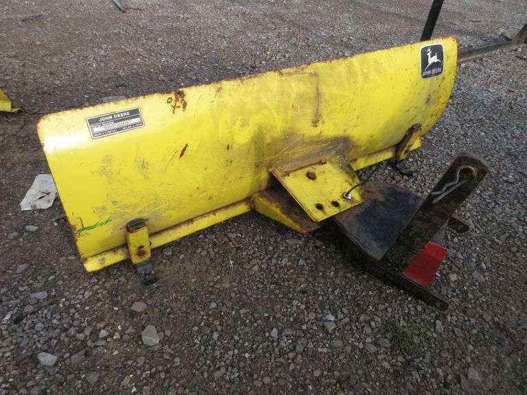 42" John Deere Plow Blade with Bracket Albrecht Auction Service