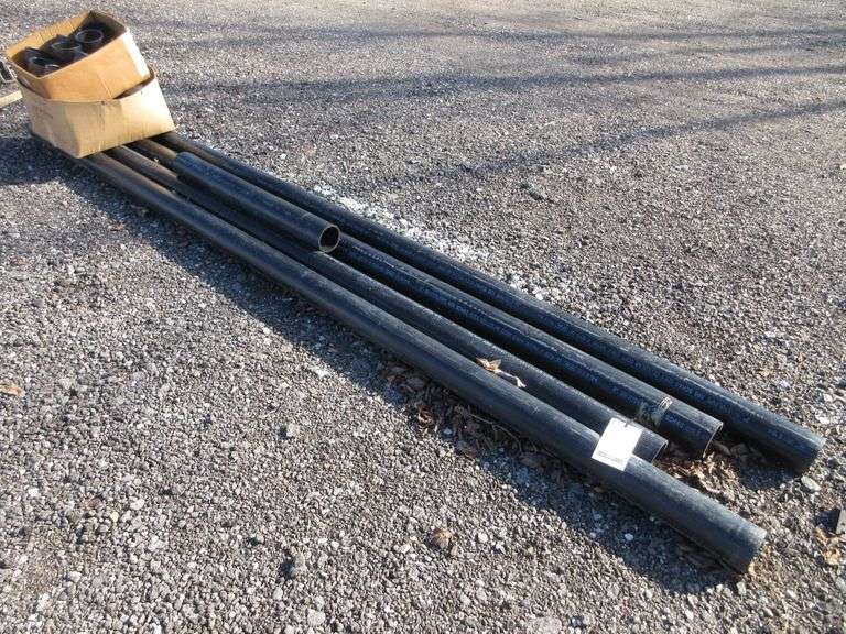 (5) 3" ABS Schedule 40 Drainage Pipe Three 10', One 8'11", and One