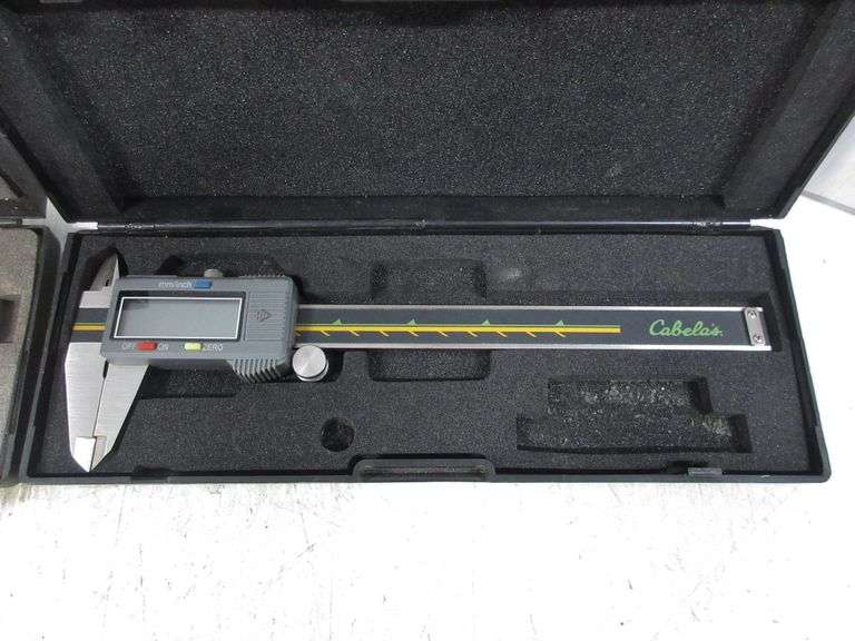 (2) Reloading Calipers 1 Cabela's Digital Caliper, and 1 Brown