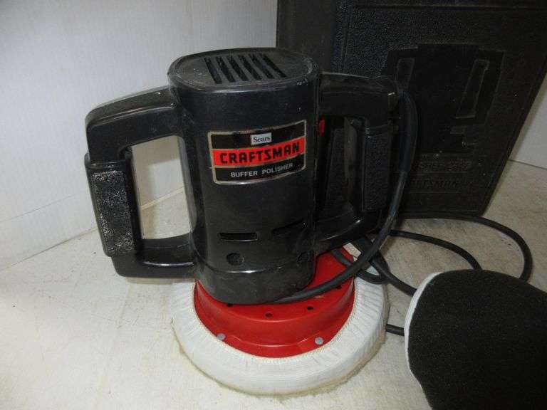 Craftsman Car Buffer with Case and Pad Albrecht Auction Service