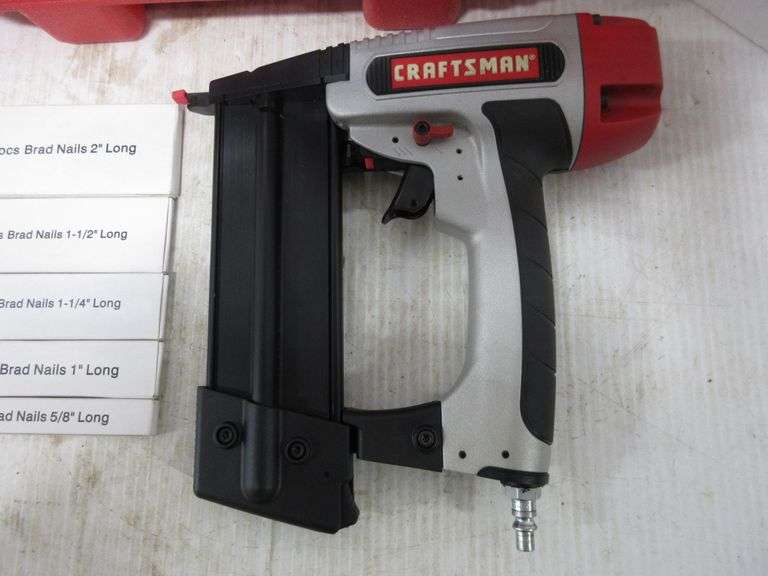 Craftsman Brad Nailer Kit Albrecht Auction Service