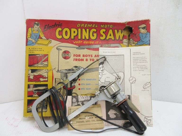 Old Dremel Moto Coping Electric Saw Albrecht Auction Service