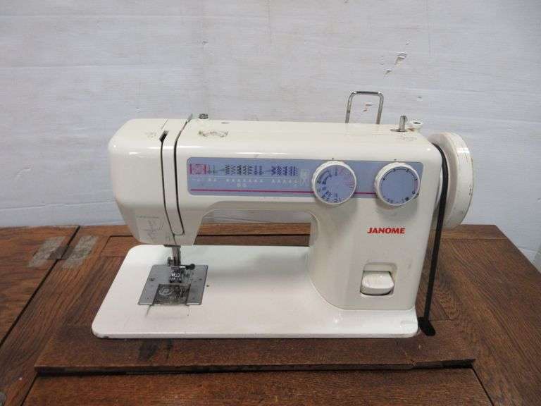 Janome Treadle Sewing Machine Albrecht Auction Service