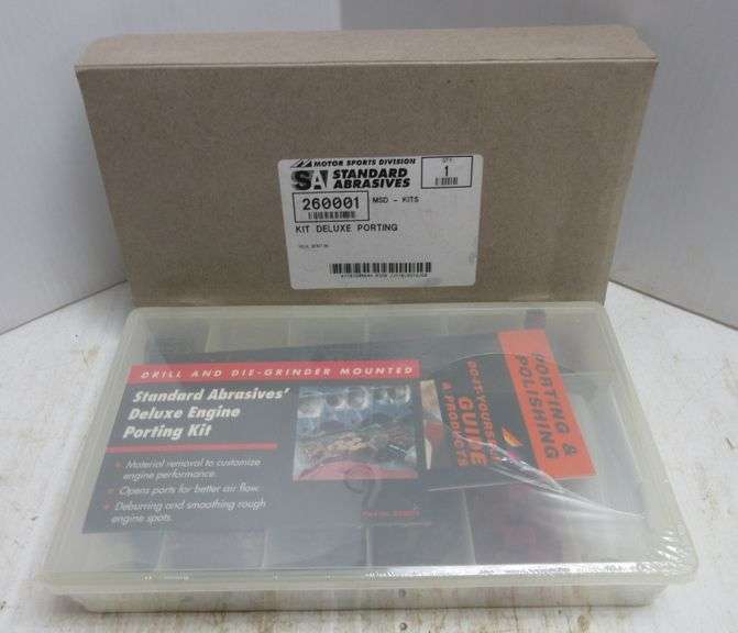Motorsports Division Standard Abrasives Kit Deluxe Porting No. 260001