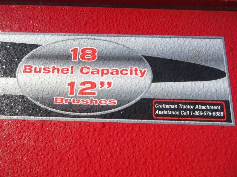 Craftsman Chain Drive Lawn Sweeper, 42" Working Width Albrecht