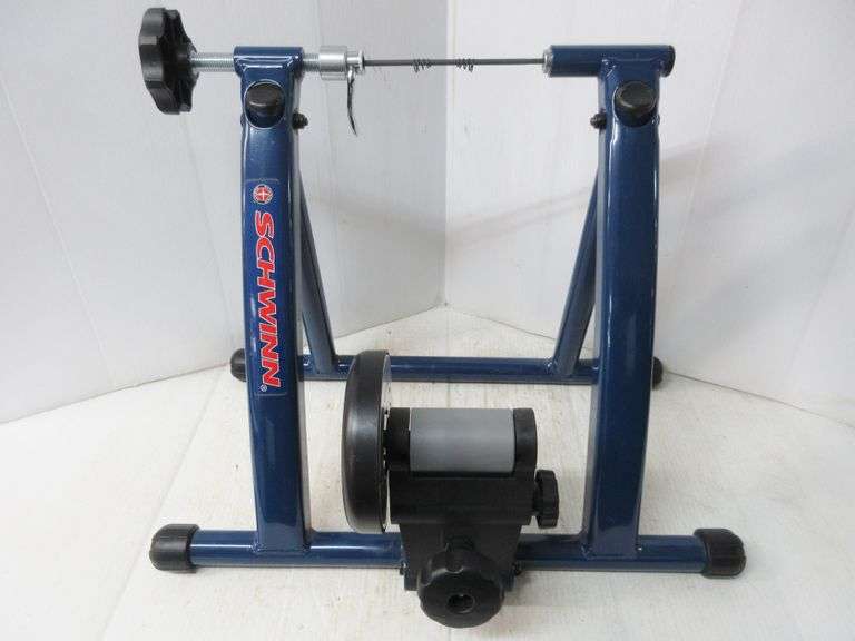 Schwinn Stationary Bike Trainer with Five Levels of Resistance Albrecht Auction Service