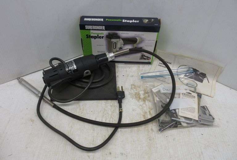 Super Bonder Pneumatic Stapler and Craftsman Flexible Shaft Rotary Tool