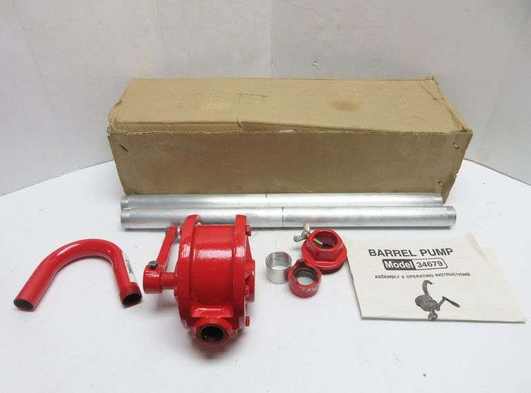 Harbor Freight Barrel Pump Albrecht Auction Service