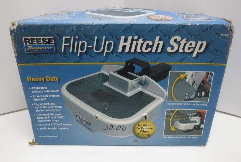 Flip Up Hitch Step Albrecht Auction Service