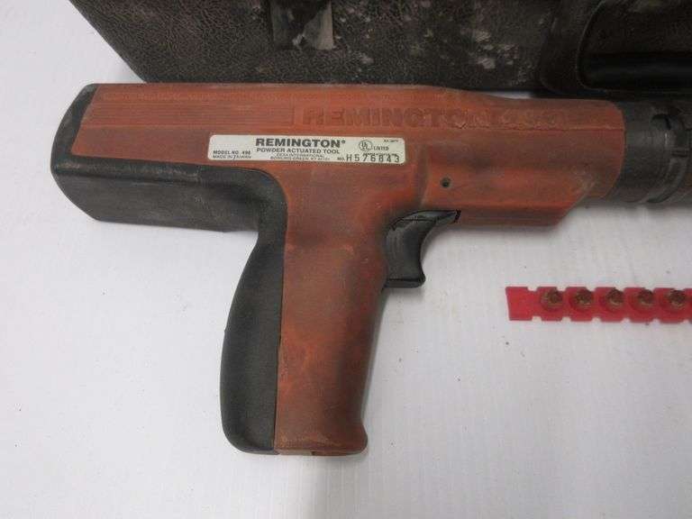 Remington Low Velocity Powder Actuated Tool Concrete Nailer with