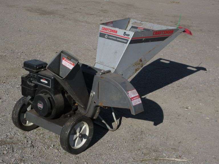 Wood Chipper/Leaf Mulcher Albrecht Auction Service
