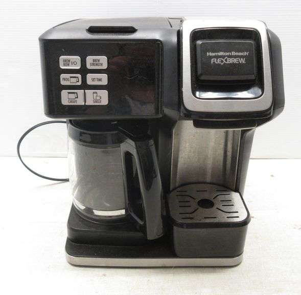 Hamilton Beach Coffee Pot, Makes Pots and Single Serve Albrecht