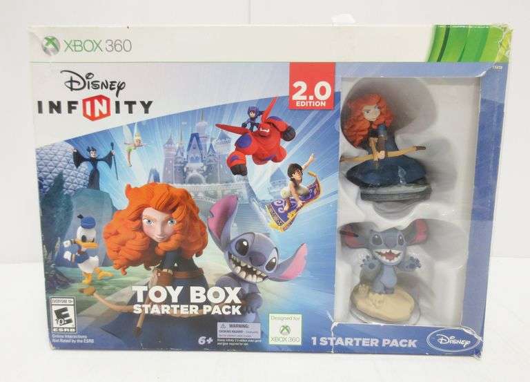 Xbox 360 Disney Infinity 2.0 Edition Toy Box Starter Kit, Includes 2.0