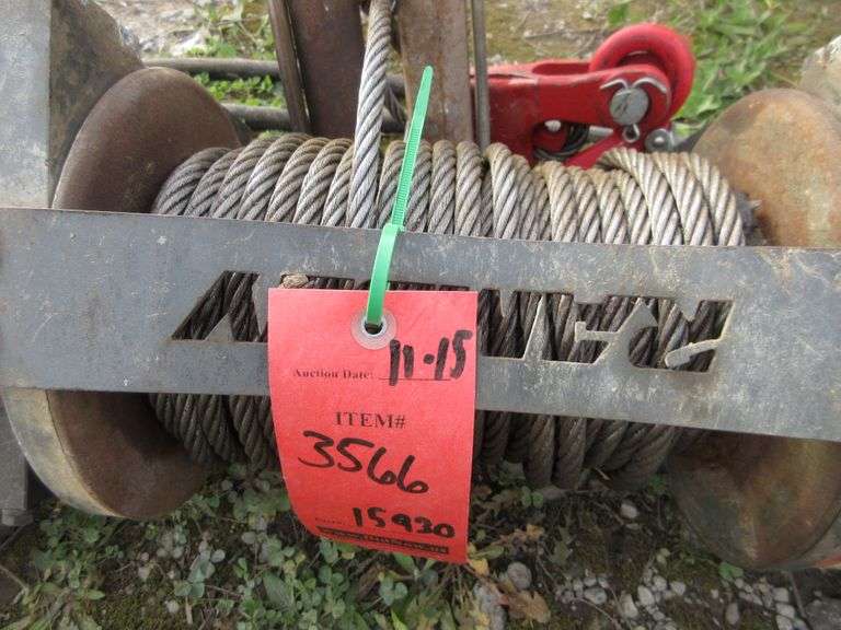 Ramsey Hydraulic Winch, Model RPH10000, 10,000 lb. Winch Albrecht