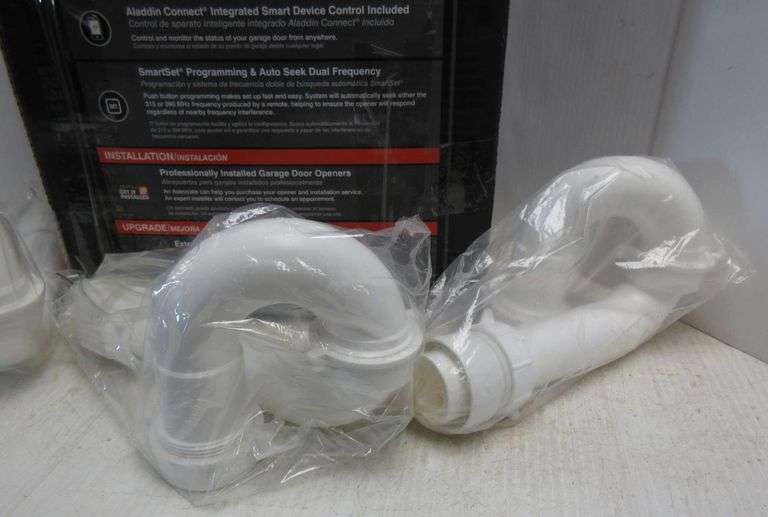 (10) 1 1/2" PVC P Traps with Marvel Connectors Albrecht Auction Service