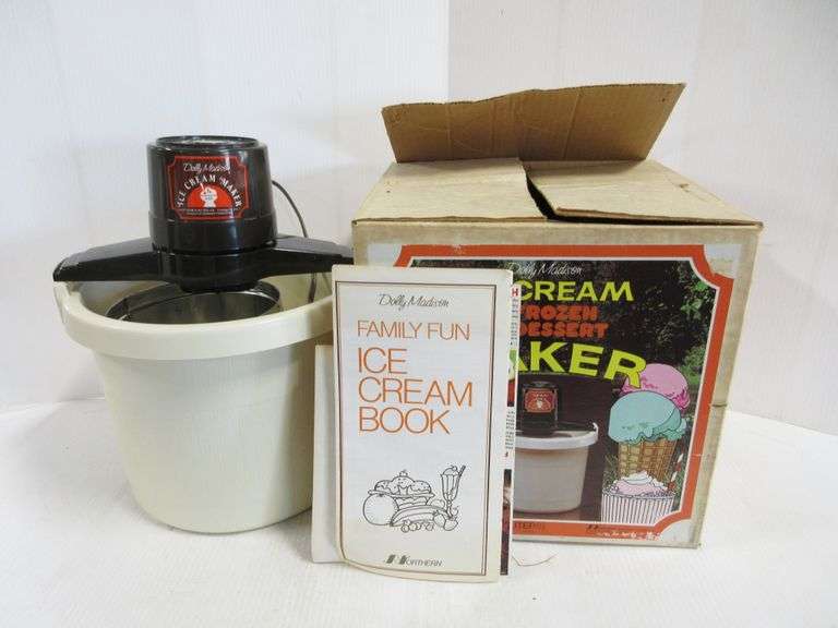 Dolly Madison Ice Cream and Frozen Dessert Maker, OneGallon Capacity