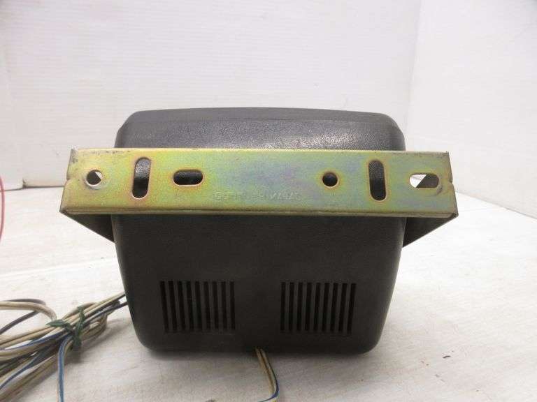 Old Sanyo Radio and Speaker Set from Harley Davidson Motorcycle, Sanyo