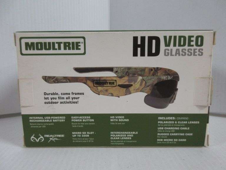 Moultrie HD Video Glasses Albrecht Auction Service